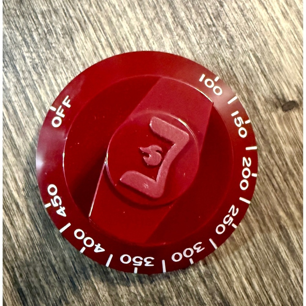 Wolf Griddle Thermostat Knob Range Red NEW KIP 5B76